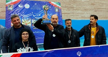 🥈🤾تیم والیبال تامین ماسه ریخته گری نائب قهرمان المپیاد ورزش کارگری